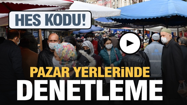 Isparta'da Pazar Yerleri Denetleniyor!