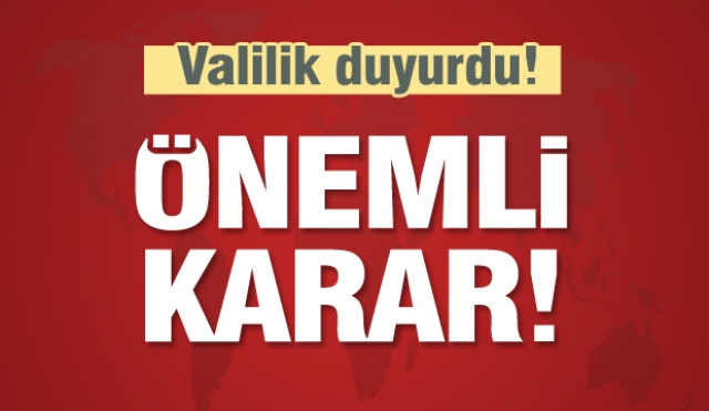 Isparta'da  Piroteknik Maddelerin Kullanımı Hakkında Karar 