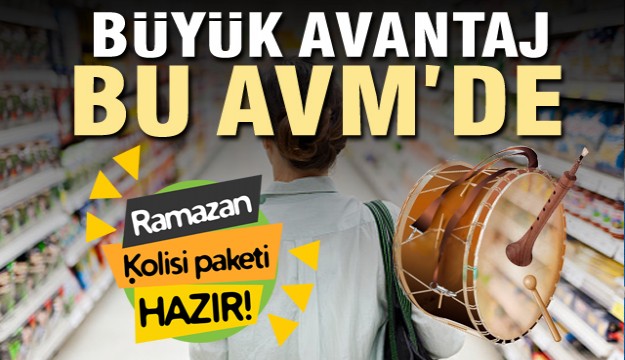 ISPARTA'DA RAMAZAN KOLİSİ TÜRKER AVM'DE