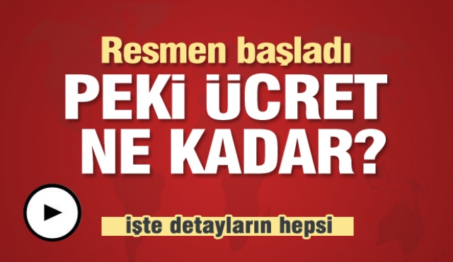 Isparta'da resmen başladı... Peki ücretler ne kadar?