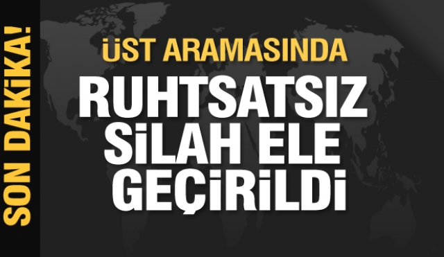 Isparta'da ruhsatsız silahlar ele geçirildi