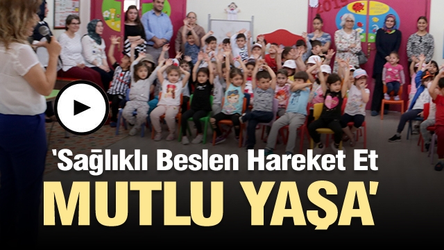 Isparta'da Sağlıklı Beslen Hareket Et Mutlu Yaşa etkinliği