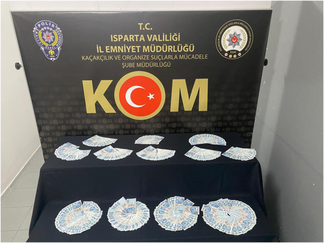 Isparta'da Sahte Para Operasyonu: 37.000 TL Ele Geçirildi, 1 Kişi Tutuklandı
