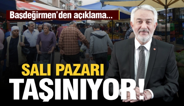 Isparta'da Salı Pazarı Taşınıyor!