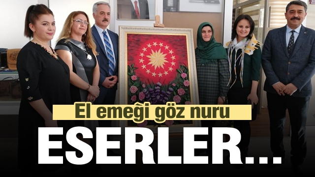 Isparta'da sanatseverleri buluşturan sergi açıldı