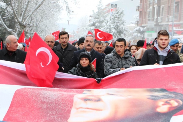 Isparta'da Sarıkamış Şehitlerimizi Andık