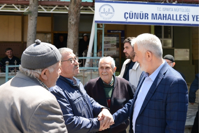 Isparta'da şehrin ikinci seyir terası Çünür Tepesi