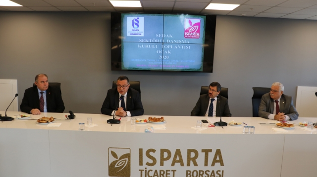 Isparta'da Sektörel Danışma Kurulu’nun 4. Toplantısı