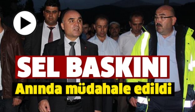 ISPARTA'DA SEL BASKINI YAŞANDI