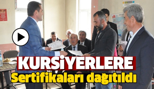 Isparta'da ​Seracılık Kursiyerlerine Sertifikaları Dağıtıldı