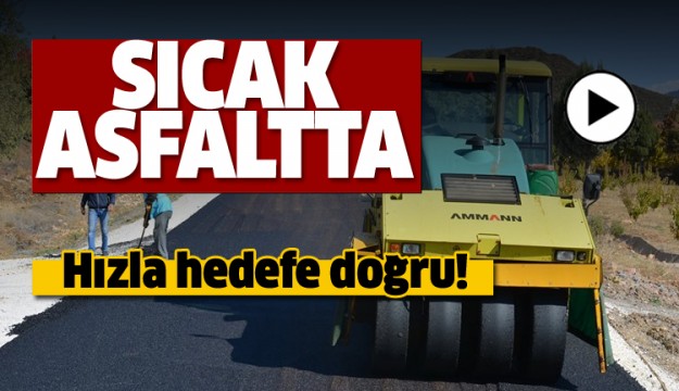 ISPARTA'DA SICAK ASFALTTA HIZLA HEDEFE DOĞRU