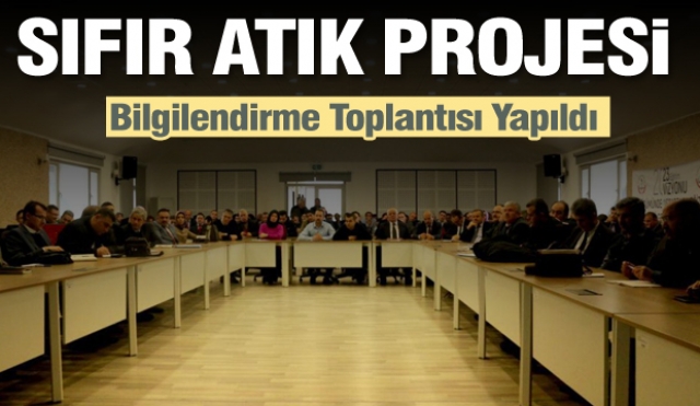 Isparta'da Sıfır Atık Projesi Bilgilendirme Toplantısı Yapıldı