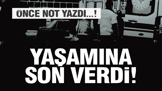 Isparta'da silahla intihar olayı...!