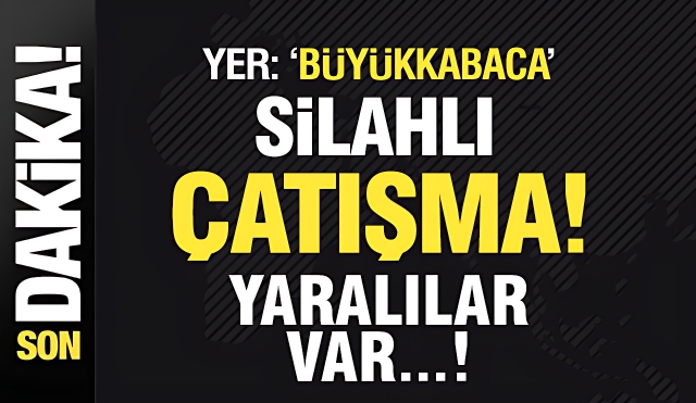 Isparta'da Silahlı Çatışma!