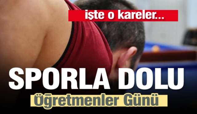 ISPARTA'DA SPORLA DOLU  24 KASIM ÖĞRETMENLER GÜNÜ
