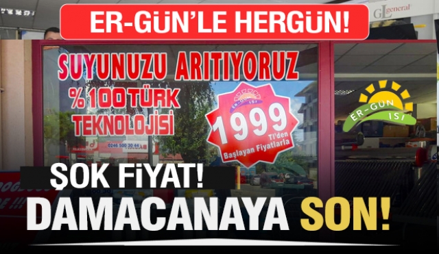 ISPARTA'DA SU ARITMA CİHAZINDA ŞOK KAMPANYA!