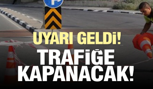 Isparta'daki sürücüler bu habere dikkat Trafiğe kapalı yol uyarısı