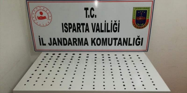 Isparta'da tarihi eser operasyonu