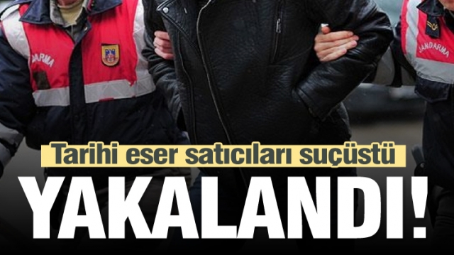 Isparta'da tarihi eser satıcılarına suçüstü!
