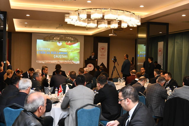Isparta'da Tarımda Etkin Su Kullanımı Çalıştayı Yapıldı