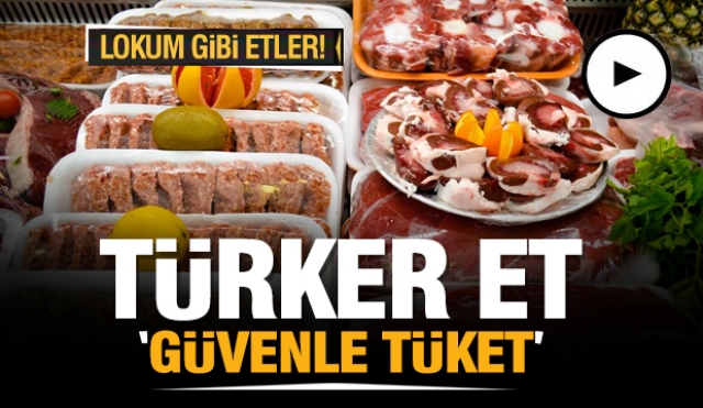 ISPARTA'DA TAZE - LEZZETLİ  BEYAZ VE KIRMIZI ET TÜRKER KASAP'TA