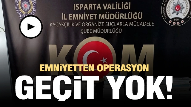 Isparta'da Telefon yedek parça kaçakçılığı operasyonu