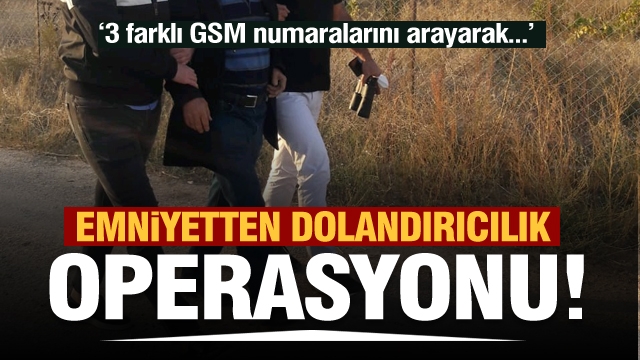 Isparta'da telefonla dolandırıcılık olayı