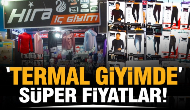 Isparta'da termal içliklerde süper fiyatlar! Hira iç giyimde