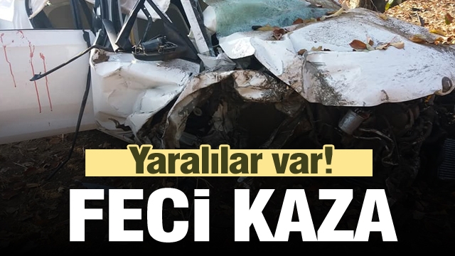 ISPARTA'DA  TRAFİK KAZASI 1 'İ AĞIR 2 YARALI