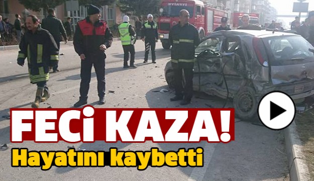 ISPARTA'DA TRAFİK KAZASI! 1 KİŞİ HAYATINI KAYBETTİ