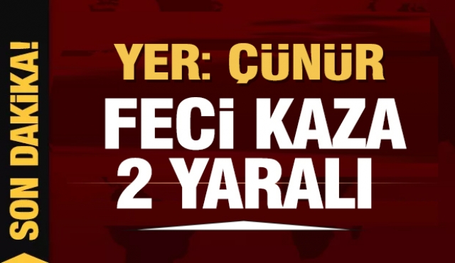 Isparta'da trafik kazası: 2 kişi yaralandı