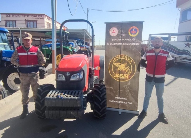 Isparta'da traktör hırsızlığı olayı...