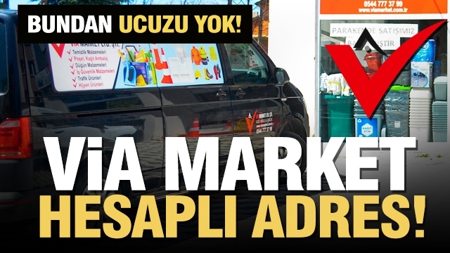 Isparta'da tüm kağıt ürünleri uygun fiyata Via Market'te