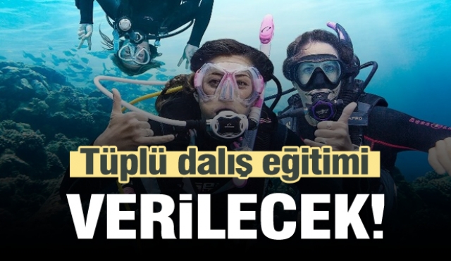 ISPARTA'DA TÜPLÜ DALIŞ EĞİTİMİ VERİLECEK