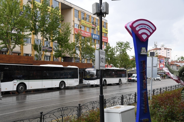 Isparta'da ücretsiz Wi-Fi internet hizmeti