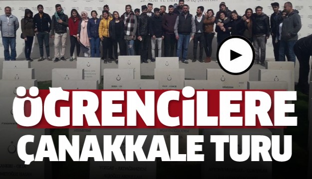 Isparta'da Üniversite öğrencilerine Çanakkale turu