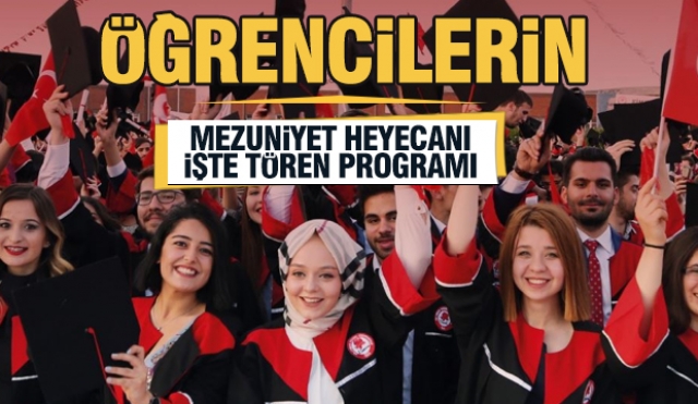 Isparta'da Üniversite Öğrencilerinin Mezuniyet Heyecanı