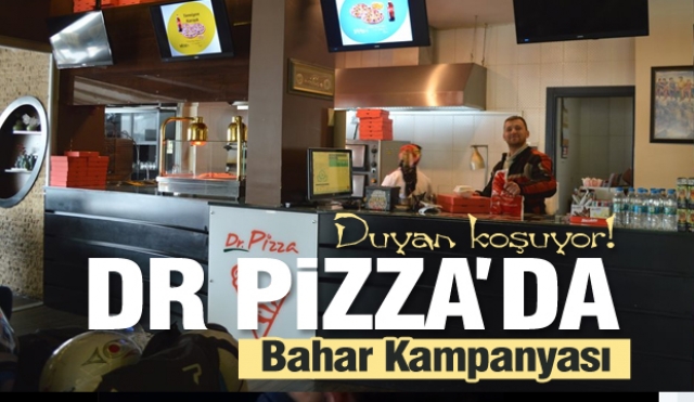 Isparta'da üretilen yerli pizza'da bahar kampanyası