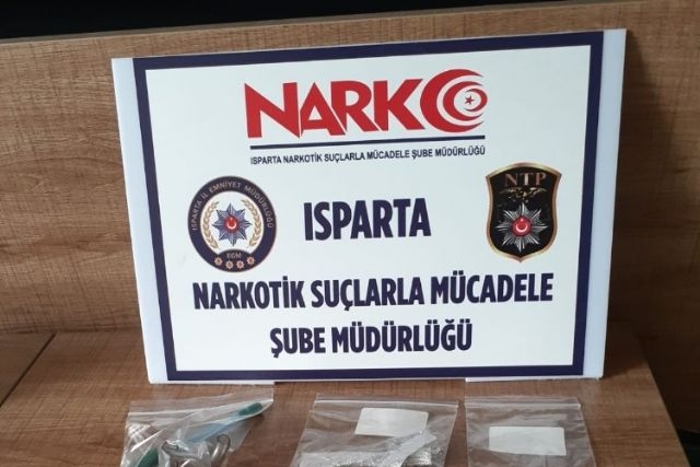 Isparta'da uyuşturucu operasyonları