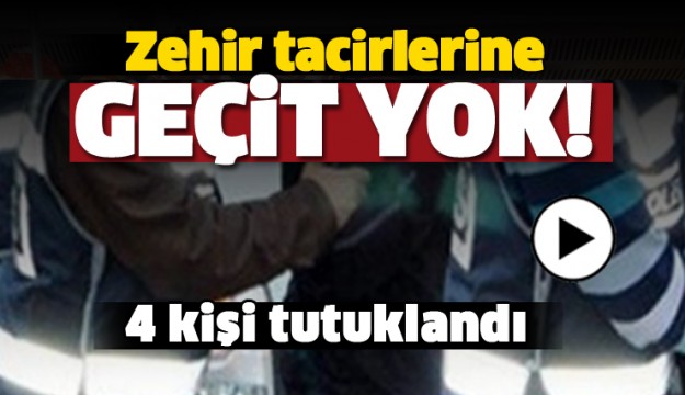 Isparta'da Uyuşturucu Operasyonu: 4 Kişi Tutuklandı
