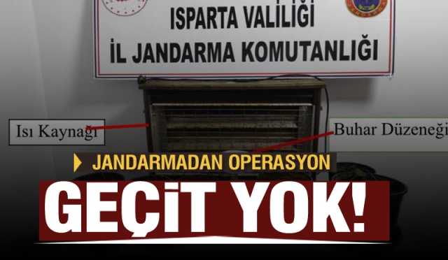 Isparta'da uyuşturucu ve tarihi eser operasyonu...