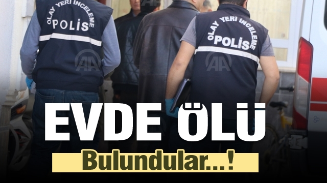 Isparta'da uzman çavuş ve eşi evlerinde ölü bulundu