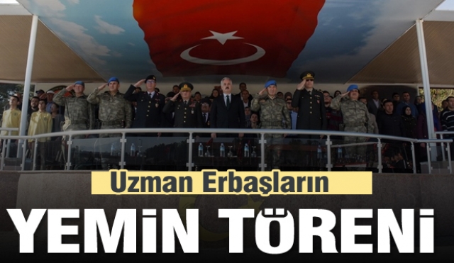 Isparta'da Uzman Erbaşlar Yemin Etti