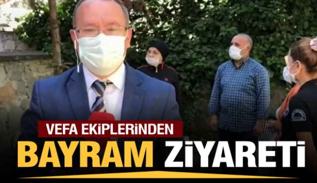Isparta'da Vefa  ekiplerinden şehit ailesine ziyaret
