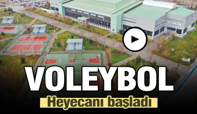 Isparta'da Voleybol Heyecanı Başladı