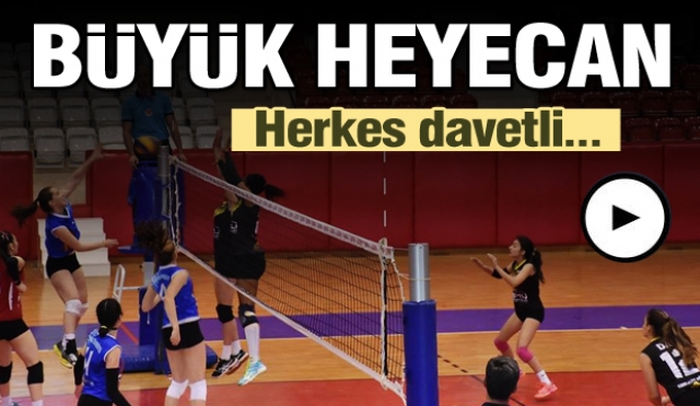 ISPARTA'DA VOLEYBOL HEYECANI BAŞLADI 2019