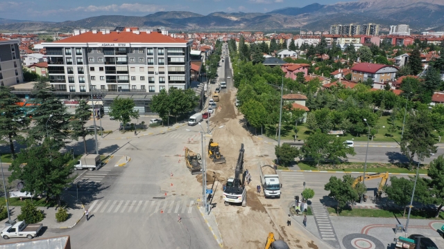 Isparta'da yağmur suyu ve kanalizasyon hat bağlantıları tamamlandı