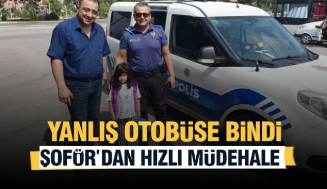 Isparta'da Yanlış Otobüse Binen Çocuğa Şoförden Hızlı Müdehale