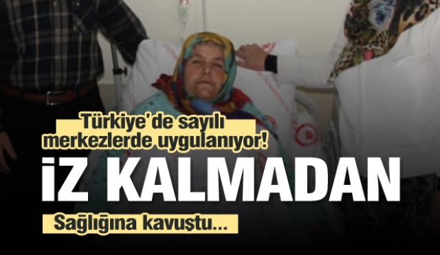 Isparta'da yapılan başarılı ameliyat ile sağlığına kavuştu