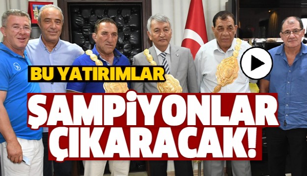 ISPARTA'DA YAPILAN BU YATIRIMLAR ŞAMPİYONLAR ÇIKARACAK